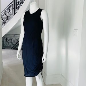French Navy sleeveless dress
